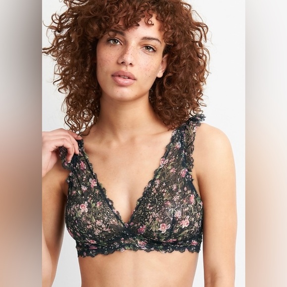 GAP Other - NWT Floral Lace Triangle Bralette
